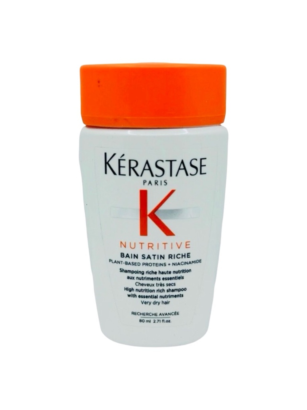 Kérastase Nutritive Bain Satin Riche Shampoo - 2.71 fl oz / 80 ml - Travel Size